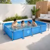 Piscina infantil extragrande intex para el hogar, piscina con soporte para adultos engrosada, piscina de peces inflable, baño para mascotas