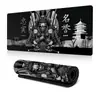 Explosões transfronteiriças flor de cerejeira japonesa samurai mouse pad jogo mesa de jogos pad fabricantes fornecimento mouse pad atacado