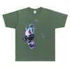 Camiseta Gráfica de Rostro de Miko Joven, Camiseta Oversize de Manga Corta Moda Hip-Hop para Hombre y Mujer, Camiseta Casual de Algodón para Hombre