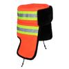Gorra de Algodón para Hombre para Trabajadores de Saneamiento, Jardinería, Construcción, Limpieza de Propiedades, Gorro Cálido con Diseño de Tiras Reflectantes