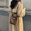 Bolso Pequeño Retro de Gama Alta para Mujer 2026 Nueva Moda Bolso Cruzado Versátil Bolso de Mano de Moda Muy Vendido Bolso Cubo