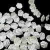 Agujero recto perla imitación blanco hojas pétalos DIY horquilla hojas de col antigua material para joyería al por mayor por catty