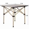 Mesa Enrollable de Camping Mesa Plegable y Sillas Mesa para Puesto de Barbacoa Equipo de Camping Portátil Mesa de Picnic para Exterior Mesa para Coche
