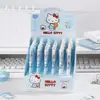 Yuemu Stationery Auténtico Sanrio Hello Kitty Serie Refresco de Menta Bolígrafo de Gel Retráctil 0.5 Agarre Suave Bolígrafo para Examen