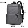Mochilas Masculinas Atacado Transfronteiriço, Mochilas para Notebook Grande Capacidade Business Casual, Bolsas Impermeáveis para Viagem e Viagem de Negócios