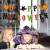 Decorações de Halloween da Amazon Morcego Espiral Enfeites Pendentes Bandeiras de Halloween Morcego Bruxa Decoração de Bolo Toppers