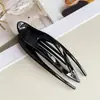 Pinza de Pato Grande Pinza Cola de Golondrina Pinza para el Cabello para Mujeres Color Crema Pinza Recta Pinza de Garra Pinza de Tiburón de Seguridad 2026 Nuevos Accesorios para el Cabello