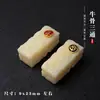 Brinquedo Cultural Tibetano Osso de Boi Acessório de Três Passagens Material Natural Envelhecido Antigo Contas Espaçadoras de Três Passagens Integradas Contas de Oração Coleção Nuvem de Fundo de Pagode