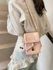 Bolso de Hombro Casual Simple Estilo Coreano 2026 Nuevo Bolso Cruzado de Moda Bolso Cuadrado Pequeño para Teléfono Móvil Moda de Nicho
