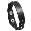 Pulsera popular de cuero para estudiantes de venta caliente transfronteriza, unisex, moderna y versátil, estilo de pareja, disponible en varios colores