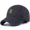Boné de Baseball com Bico de Pato, Quente para Homens, Forrado com Lã, Espessado, à Prova de Frio, à Prova de Vento, com Proteção para Orelhas, para Viagens ao Ar Livre e Lazer