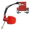 Bobina de encendido roja adaptada a minimoto para niños, vehículo todoterreno de bolsillo de 2 tiempos, 47 cc y 49 cc, ATV.