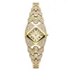 Relógio Feminino Estilo Pulseira Totalmente Cravejado Onroad, Relógio de Pulso Quartz Estilo Pulseira Vintage de Nicho, Atacado Transfronteiriço de Comércio Exterior Retrô
