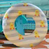 Cacto em Forma de Coração de PVC Espessado Anel de Natação Semitransparente Anel de Cintura Equipamento para Esportes Aquáticos Fabricante Atacado