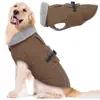 Abrigo de algodón para perro más vendido de Amazon transfronterizo, chaqueta de algodón para perro con forro polar, abrigo de algodón engrosado para otoño e invierno, abrigo de algodón impermeable para Golden Retrievers y Bulldogs Franceses