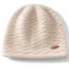 Gorro de Cachemira para Mujer 100% Cachemira Pura Hombres y Mujeres Mismo Estilo Cúpula Moda Simple Cálido Gorro Tejido
