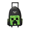Mochila Escolar con Carrito Australiana de Gran Capacidad, Diseño de Dibujos Animados, Mochila con Ruedas para Estudiantes de Primaria y Secundaria
