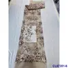 Vestido de Novia Europeo y Americano DIY Bordado Lentejuelas Tejido de Malla Lentejuelas de Novia Tejido de Encaje