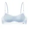 Sujetador para mujer de escote bajo, espalda bonita, tirante fino, invisible, sin costuras, para busto pequeño, push-up, escote pronunciado, cuello cuadrado, sujetador de verano ultrafino