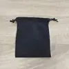 Fornecimento de fábrica bolsa de flanela joias bolsa de armazenamento de flanela com cordão bolsa longa de flanela personalizada