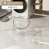 Balde d'água transparente, bacia, concha d'água, conjunto de balde e bacia de plástico, conjunto de três peças para banho de estudante de dormitório, uso doméstico, luxo leve