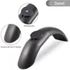 Venda Direta Xiaomi M365 Patinete Elétrico Para-lama Dianteiro Pro Scooter Impermeável e à Prova de Lama Guarda Dianteiro de ABS