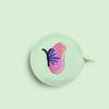 Regla Telescópica Automática de Color Fluorescente Estilo Nórdico Mariposa Cinta de Medir Ropa Hiptone Regla Suave Medición Portátil Mini Cuero