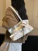 Bolsa Casual para el Trabajo, Bolso de Moda para Mujer, Nuevo Modelo Invierno 2026, Elegante Bolso de Hombro, Bolso de Hombro Chic con Textura, Bolso para Mujer de Comercio Exterior