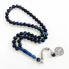51 Piezas de Cuentas de Resina de 10*10mm Pulsera de Arabia Saudita Misbaha Pulsera de Oriente Medio Cuentas de Oración de Mano Fábrica
