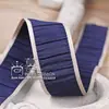 Cinta Plisada tipo Acordeón de Doble Cara para Manualidades Accesorios para el Cabello Lazos Zapatos y Sombreros Color Contrastante Borde Irregular Plisado Cinta Coreana Importada