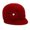 Artículos de cola selección de fugas lana gorra individual invierno forro polar protección auditiva gorra de lana ciclismo cálida punto de señora mayor procesamiento