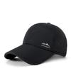 Nueva gorra de béisbol para hombre de moda con estampado reflectante anti-agua perforada de copa suave para deportes al aire libre, protección solar, transpirable, de secado rápido