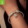 Yinziyun Original Primavera Nuevo Libélula Verde Pulsera DIY Distintiva de Estilo Europeo y Americano con Cuentas Accesorios de Cuentas