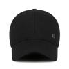 Chapéu de Inverno Masculino para Meia-Idade e Idosos com Forro de Fleece Protetores de Orelha Espessos Touca Quente para Exterior à Prova de Frio Boné de Baseball Ajustável
