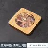Nuevo Posavasos de Té Aislante del Calor y Absorbente de Agua, Accesorio Antiescarcha para Juego de Té Kung Fu, Portavasos de Café Creativo, Base para Tetera de Cerámica