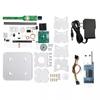 Kit de pantalla LED de matriz de puntos giratoria plana acrílico 51 microcontrolador soldado piezas de producción electrónica DIY