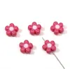 11mm Globos de Pintura Acrílica Coloridos Flor de Globo Cuentas Sueltas Material para Pulseras Hechas a Mano DIY Accesorios de Joyería