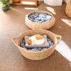 Nido para Mascotas de Verano Tejido a Mano para Gato y Perro Removible y Lavable Nido para Gato y Perro Nido para Gato Multiestilo Abierto Cama para Gato Nido para Mascotas