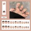 Manicura Uñas Postizas Dulce Cool Estilo Oscuro Douyin Celebridad de Internet Calcomanías para Uñas Uñas Postizas de Alta Gama Venta al por Mayor