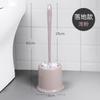 Cepillo para Inodoro de Baño Cepillo de Limpieza para Inodoro del Hogar Modelo Nuevo 2025 con Base Mango Largo Duradero Cepillo Sin Rincones Muertos