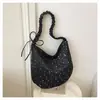2026 Nuevo Bolso de Hombro Estilo Coreano Diseño de Nicho para Mujer, Bolso Tote Casual de Personalidad de Gran Capacidad, Bolso Cruzado