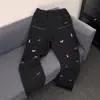 Jeans Divertidos Bordados de Cachorros para Niños y Adultos para Primavera y Otoño Nuevos Pantalones Anchos Sueltos de Largo Hasta el Suelo Pantalones Rectos Ajustados de Cintura Alta