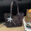 Bolso de Hombro Bajo Brazo Moda Femenina Casual Otoño 2026 Nuevo Simple Gran Capacidad Un Solo Hombro Bolso de Mano Elegante