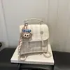 Alto Valor Estético, Mochila Simple y Elegante, Nueva Moda Verano 2026 Bolso Cruzado Pequeño Cuadrado para Estudiantes y Viajeros