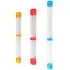 Tubo Flutuador Transparente Dobrável Tubo Flutuador de Pesca de Plástico PC Bola Flutuadora de Pesca Tubo de Embalagem para Flutuador Equipamento de Pesca Tubo Flutuador Espessado