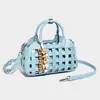 Fábrica de Origen 2026 Primavera/Verano Nuevo Diseño Tejido Hueco Bolso Cuadrado Pequeño de Nicho de Mano Hombro Cruzado Bolso para Mujer