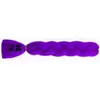 Peluca de Fibra Sintética Africana Trenza Grande de Fibra de Alta Temperatura para Mujer, Cabello Trenzado de un Solo Color, Rastas, Se Puede Ondular y Teñir