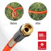 Manguera de agua para jardín, de caucho y plástico, anticongelante de alta presión para uso doméstico transfronterizo, para lavado de coches, riego y jardinería.