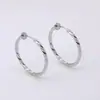 Pendientes de aro grandes redondos simples de estrella popular coreana acero inoxidable para mujer europeos y americanos exagerados geométricos joyería de oreja al por mayor