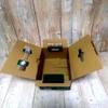 Caja de Regalo Tipo Bolso Corrugado Extra Duro Personalizada de Fábrica Caja de Embalaje de Frutas de Tres Capas Cinco Capas Caja de Color Asa de Plástico Caja para Leche